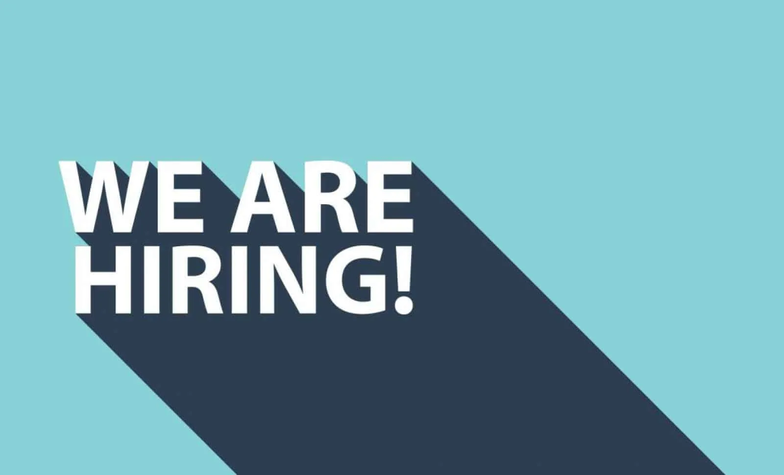 We are hiring!