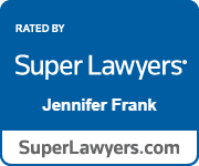 Jennifer Frank Super Lawyers Badge