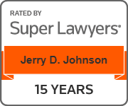 Jerry D. Johnson Super Lawyers Badge